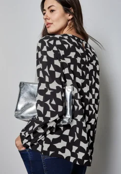 Bedruckte Bluse