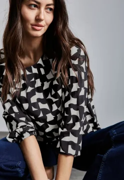 Bedruckte Bluse