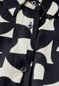 Bedruckte Hemdbluse