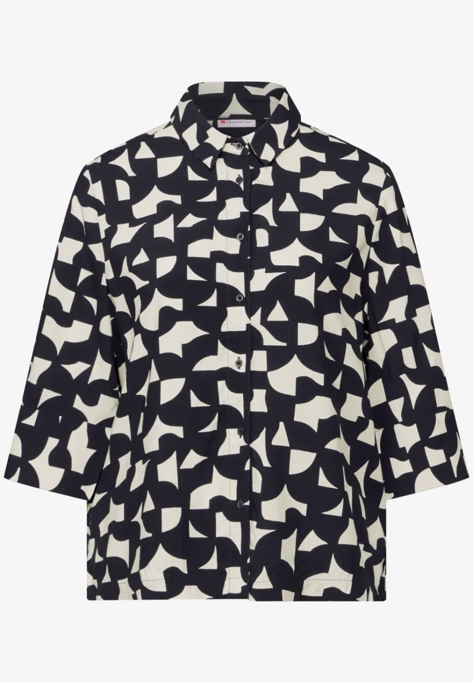 Bedruckte Hemdbluse