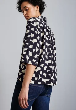 Bedruckte Hemdbluse