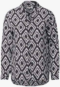 Bedruckte Longbluse