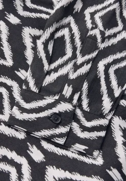 Bedruckte Longbluse