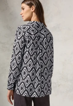 Bedruckte Longbluse