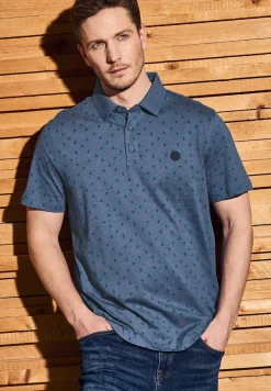 Bedrucktes Jersey Poloshirt