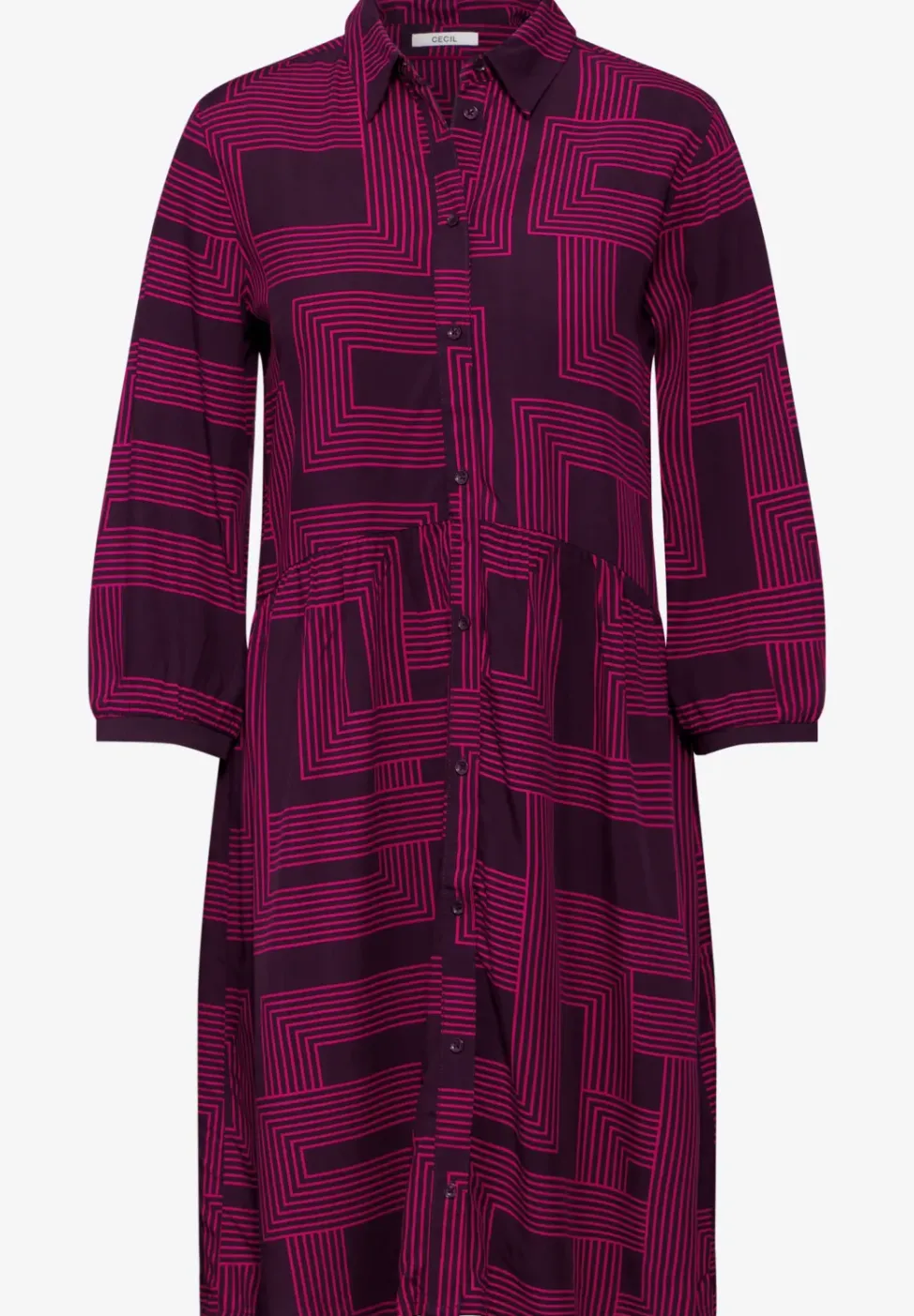 Bedrucktes Kleid