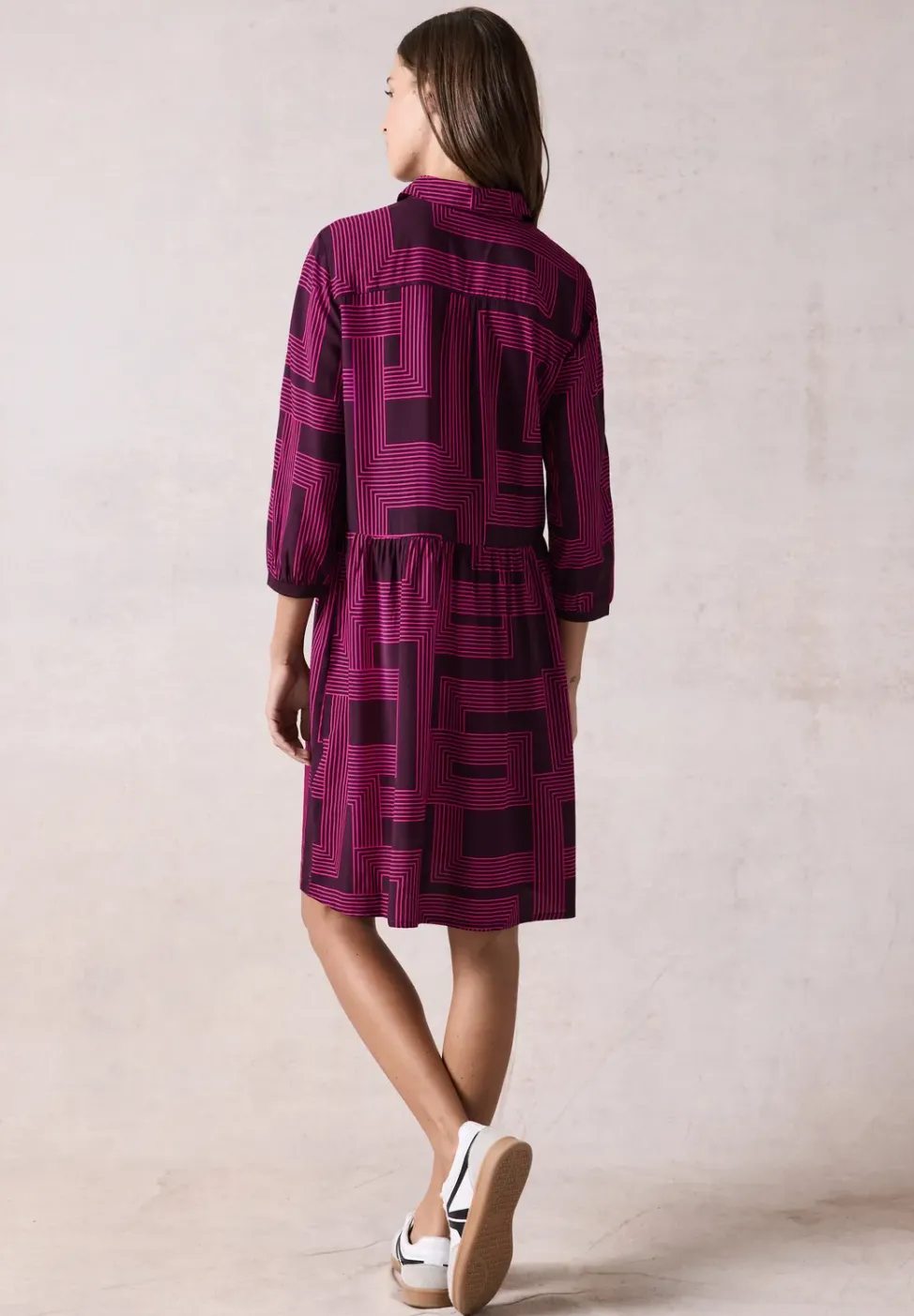 Bedrucktes Kleid