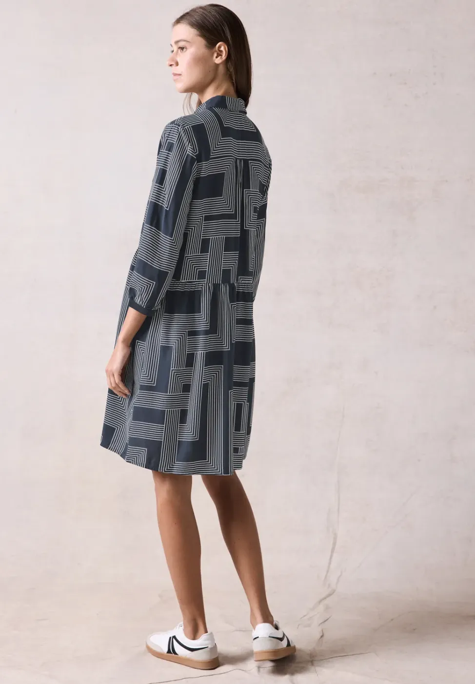 Bedrucktes Kleid