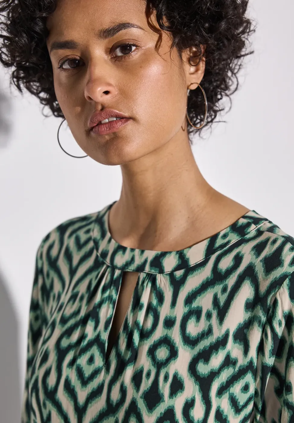 Bedrucktes Kleid