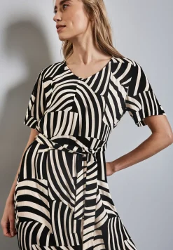 Bedrucktes Maxi-Kleid