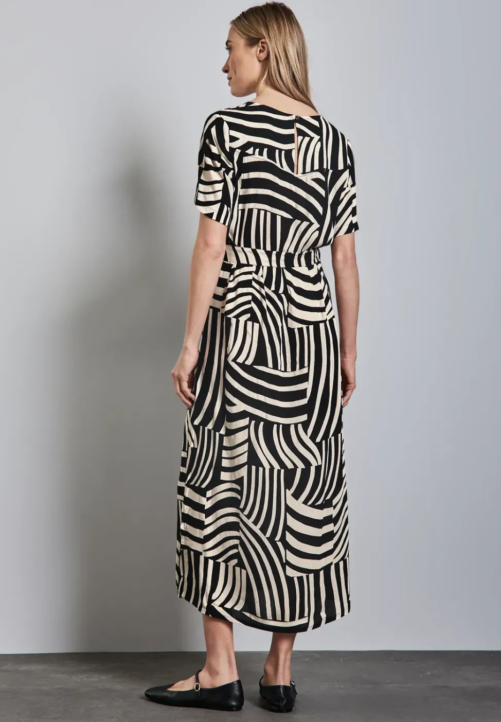 Bedrucktes Maxi-Kleid