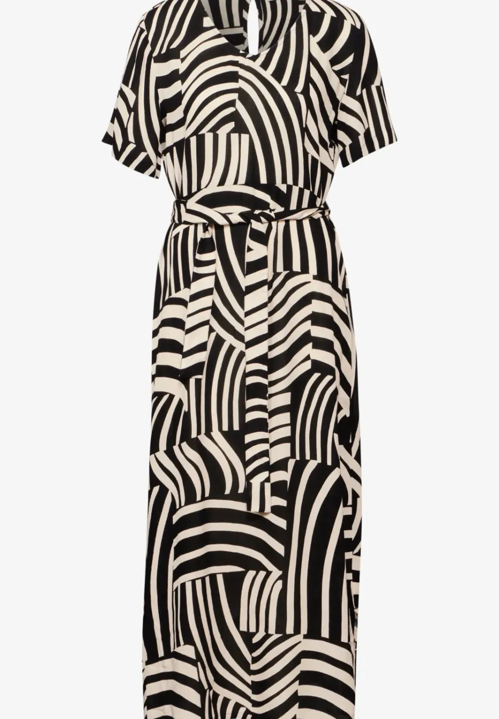 Bedrucktes Maxi-Kleid