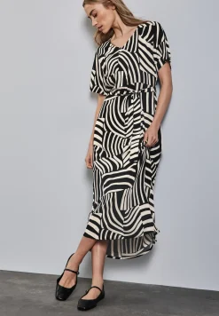 Bedrucktes Maxi-Kleid