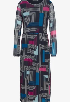 Bedrucktes Meshkleid