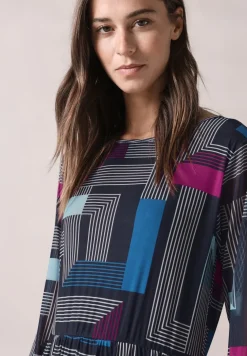 Bedrucktes Meshkleid