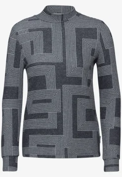 Bedrucktes Langarmshirt