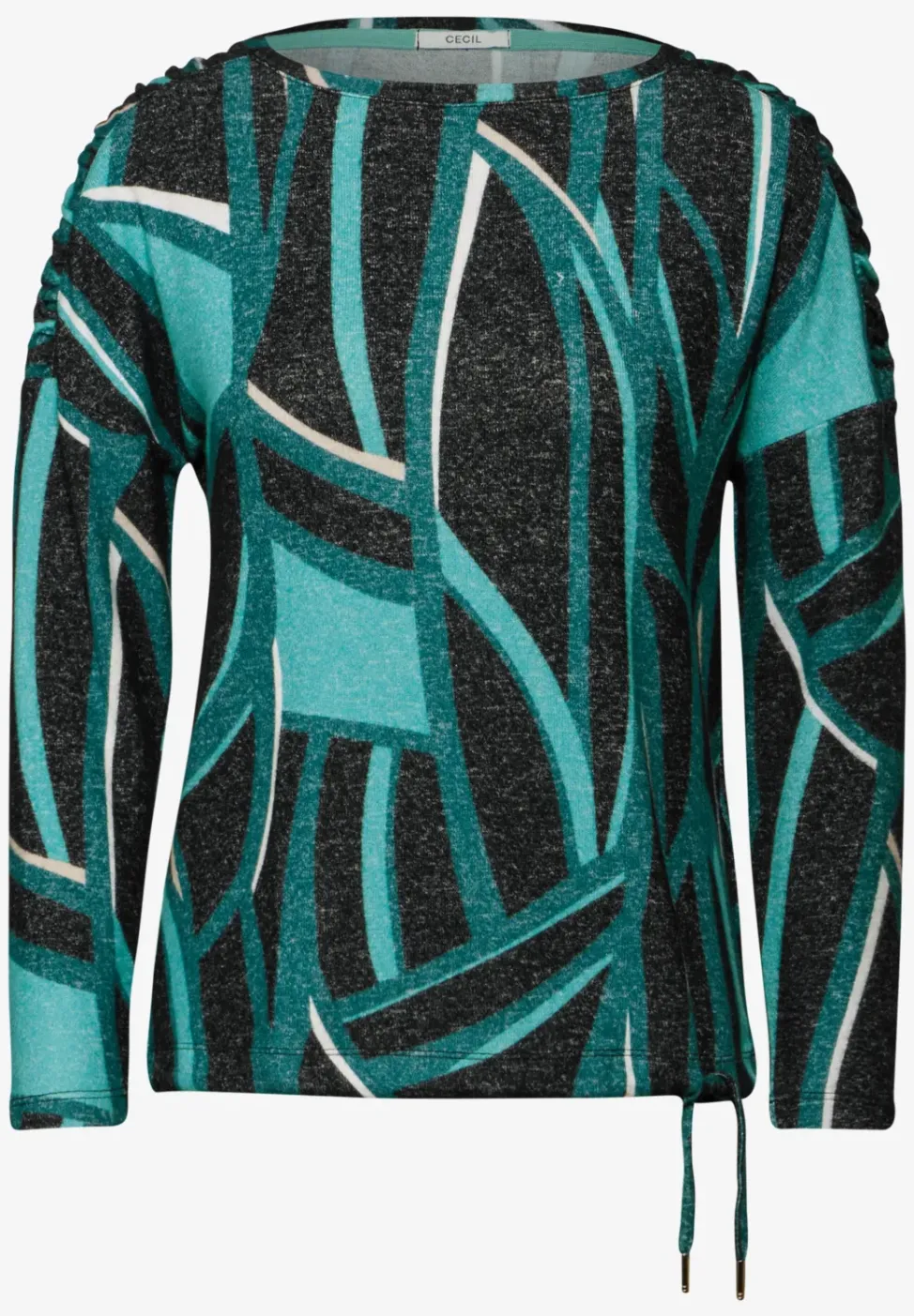Bedrucktes Langarmshirt