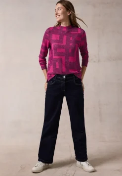 Bedrucktes Langarmshirt