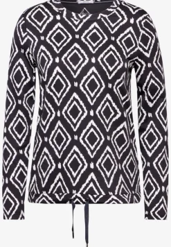 Bedrucktes Langarmshirt