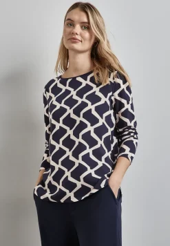 Bedrucktes Langarmshirt