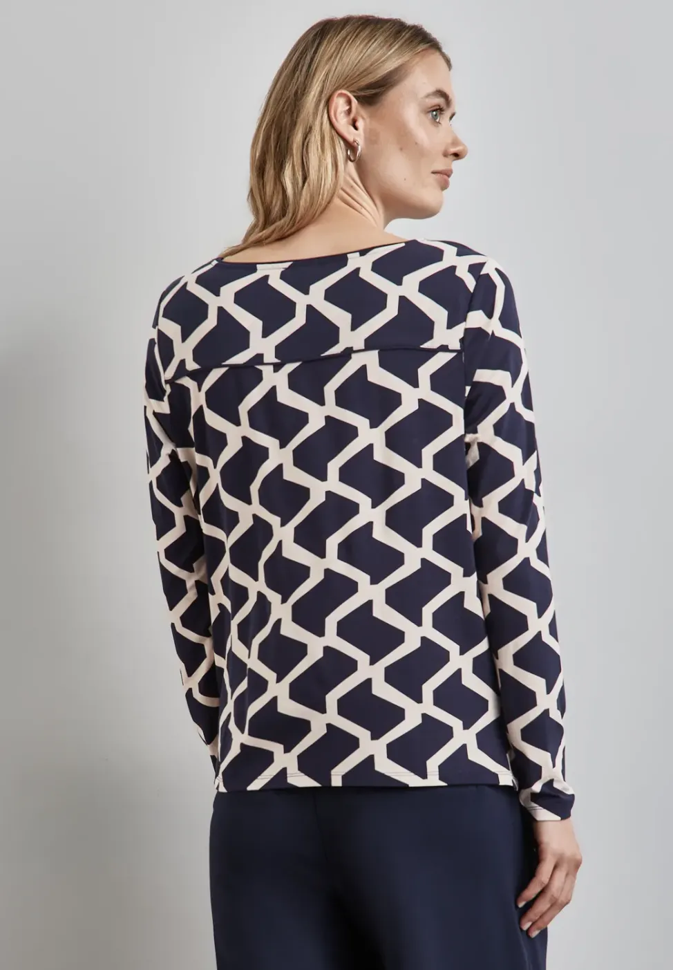 Bedrucktes Langarmshirt