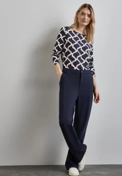 Bedrucktes Langarmshirt