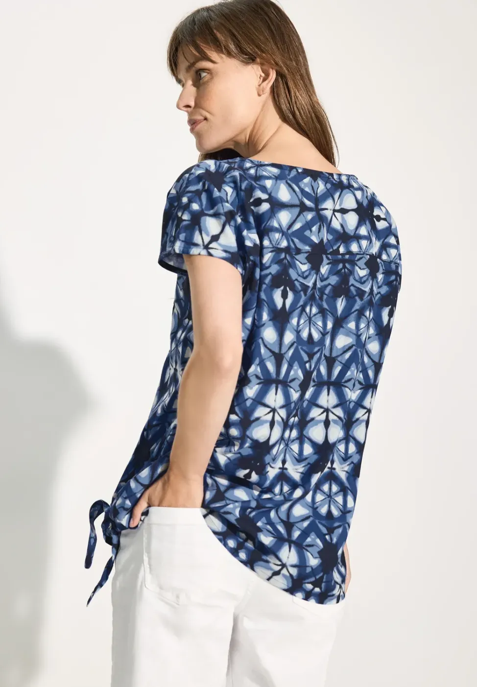 Bedruckte T-Shirt-Bluse
