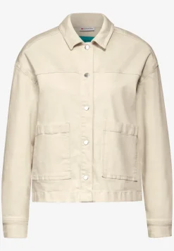 Beige Jeansjacke