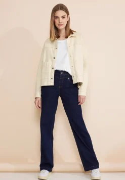Beige Jeansjacke
