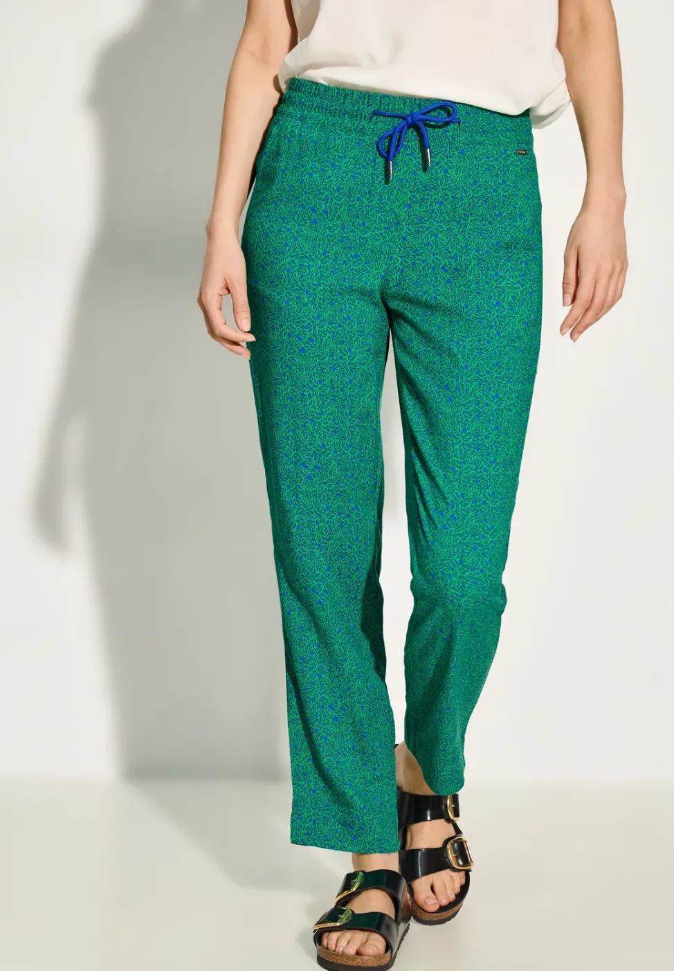 Bequeme Print Hose