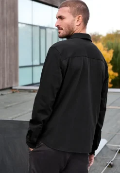 Bequemes Jersey Hemd