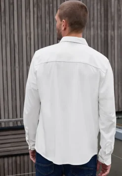 Bequemes Jersey Hemd