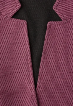 Blazer aus Jersey mit Struktur