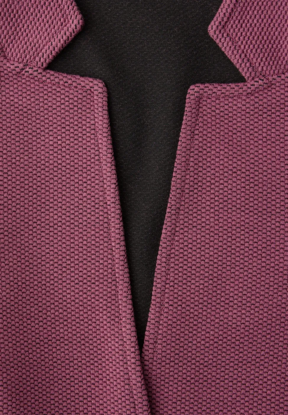 Blazer aus Jersey mit Struktur