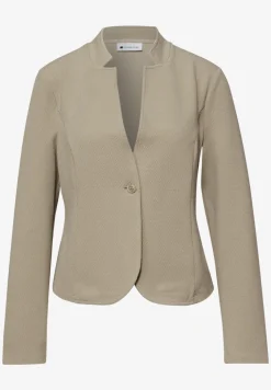 Blazer aus Jersey mit Struktur