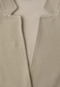 Blazer aus Jersey mit Struktur