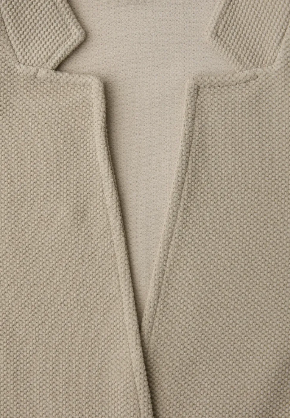 Blazer aus Jersey mit Struktur