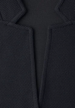 Blazer aus Jersey mit Struktur