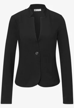 Blazer aus Jersey mit Struktur