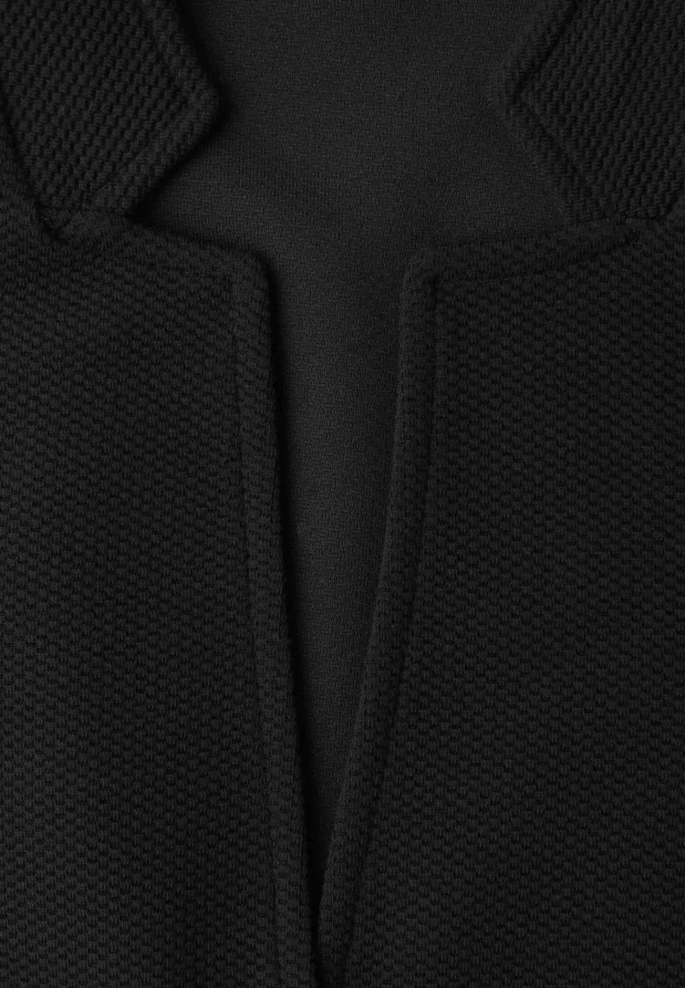 Blazer aus Jersey mit Struktur