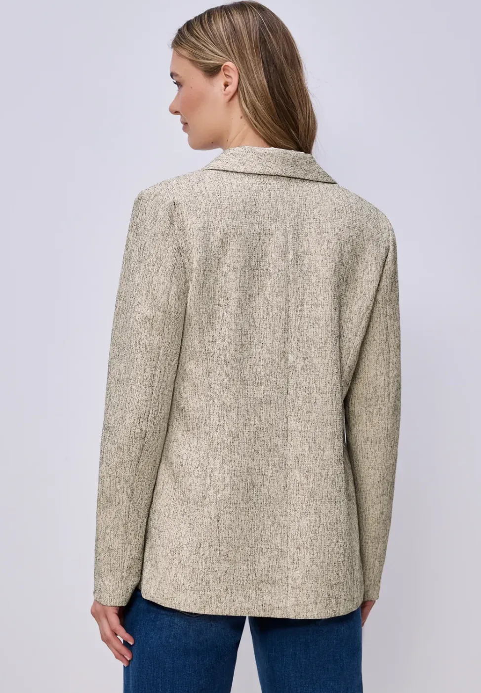 Blazer im verlängerten Schnitt