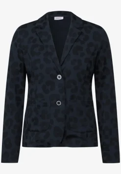 Blazer mit Leo-Struktur
