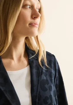 Blazer mit Leo-Struktur
