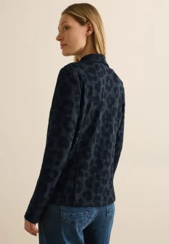 Blazer mit Leo-Struktur