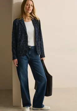 Blazer mit Leo-Struktur