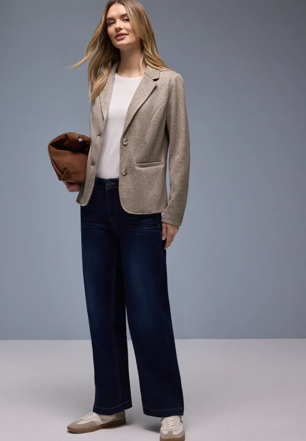 Blazer mit Struktur