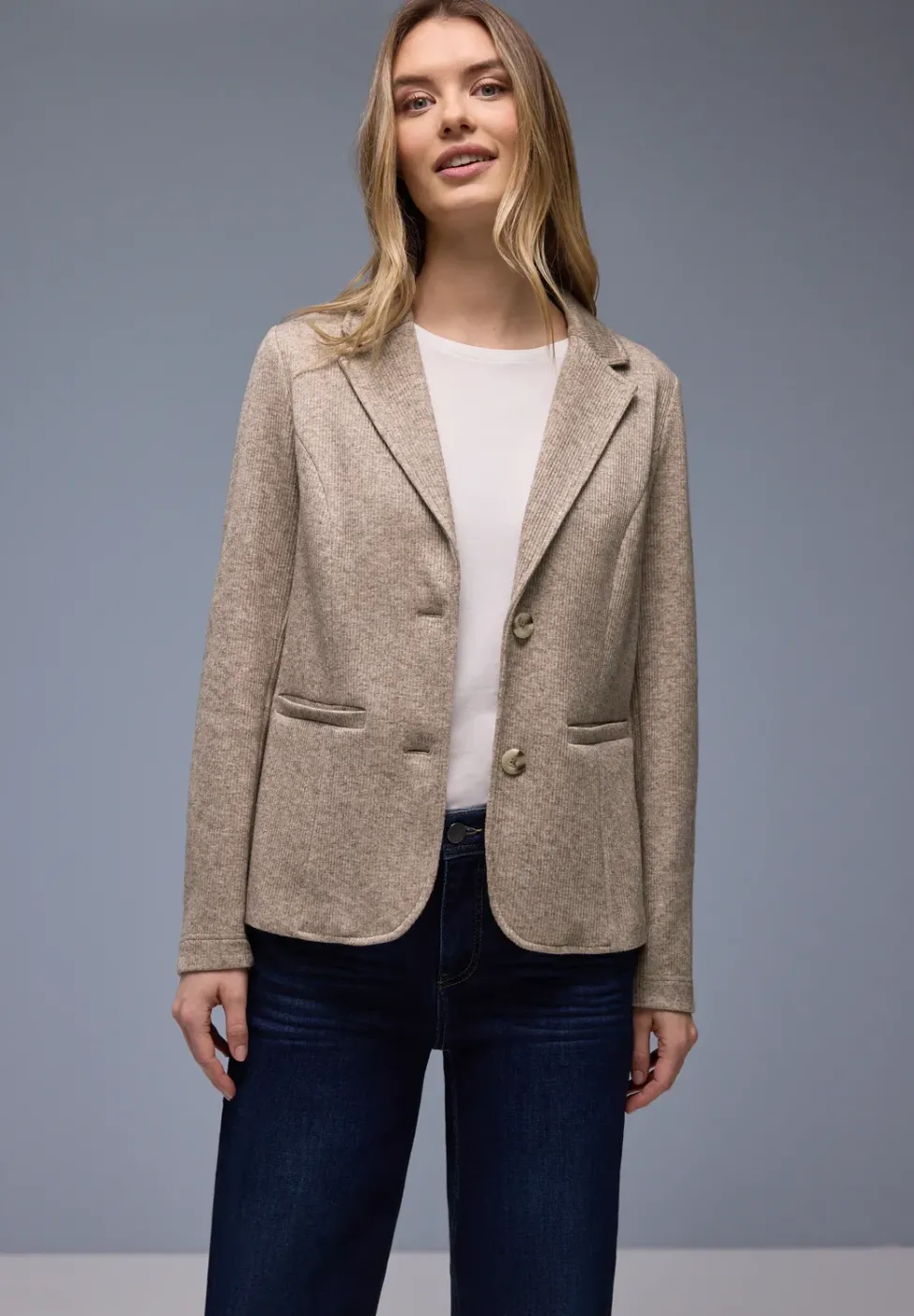 Blazer mit Struktur