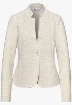 Blazer mit Struktur aus Jersey