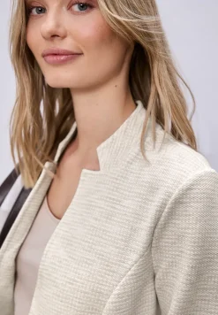 Blazer mit Struktur aus Jersey