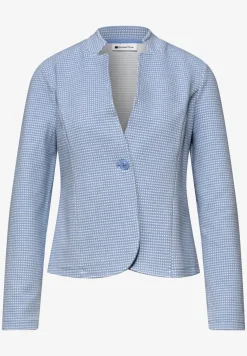 Blazer mit Struktur aus Jersey